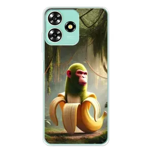 Чохол з мемами траралело тралала для ZTE Blade A73 (Шимпанзіні бананіні)