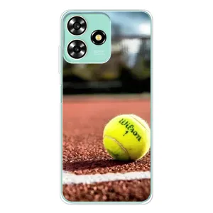 Чохли з прінтом Спортивна тематика для ZTE Blade A73 (Тенісний корт)