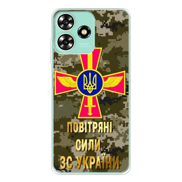 Чехол с рисунком «ВС ЗСУ» для ZTE Blade A73