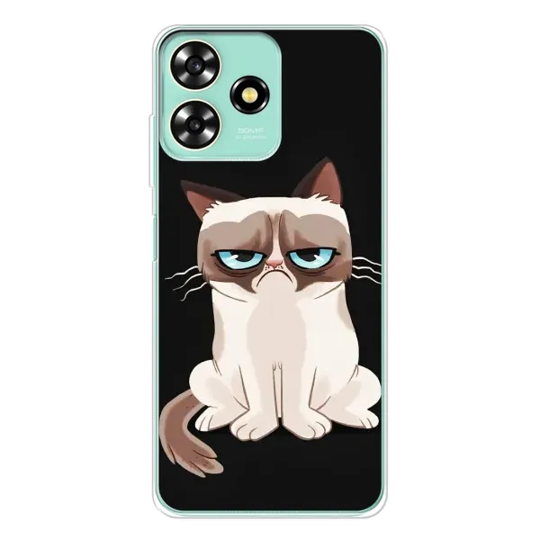 Чехол с рисунком «Взгляд кота» для ZTE Blade A73 Чехол с рисунком «Взгляд кота» для ZTE Blade A73