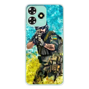 ЗСУ Чехлы (TPU) для ZTE Blade A73 (ЗСУ Воин)