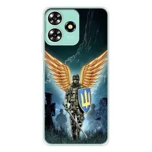 Патриотический Чехол для ZTE Blade A73 (ЗСУ з крильями)