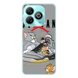 Силиконовый Чехол Nike Air Jordan на Блейд А75 (Air Jordan)