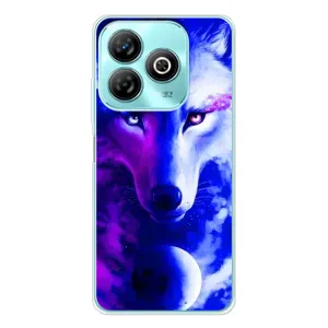 Чехол с Волком на ZTE Blade A75 (Арт-Волк)