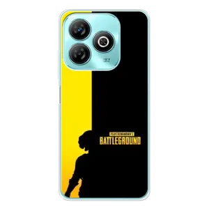 Чохол (TPU) з картинкою "Лого Пабг" на Блейд А75 (Battlegrounds)