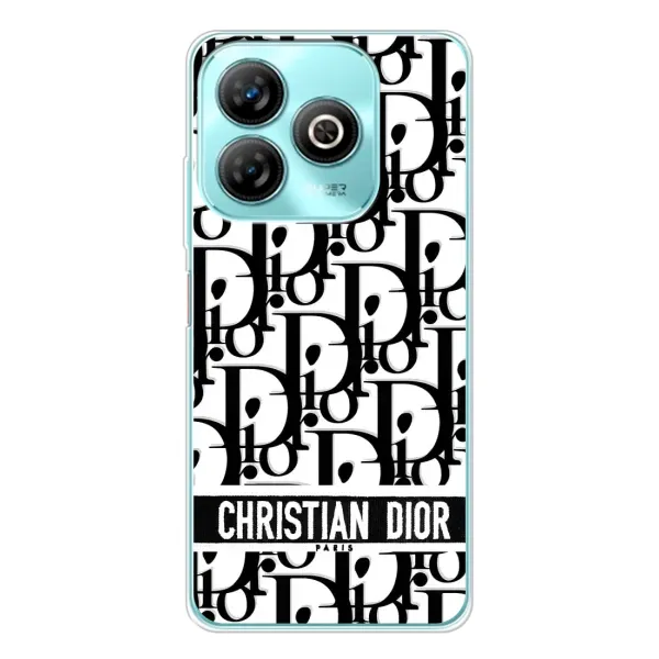 Чехол с рисунком «Christian Dior» для ZTE Blade A75 Чехол с рисунком «Christian Dior» для ZTE Blade A75