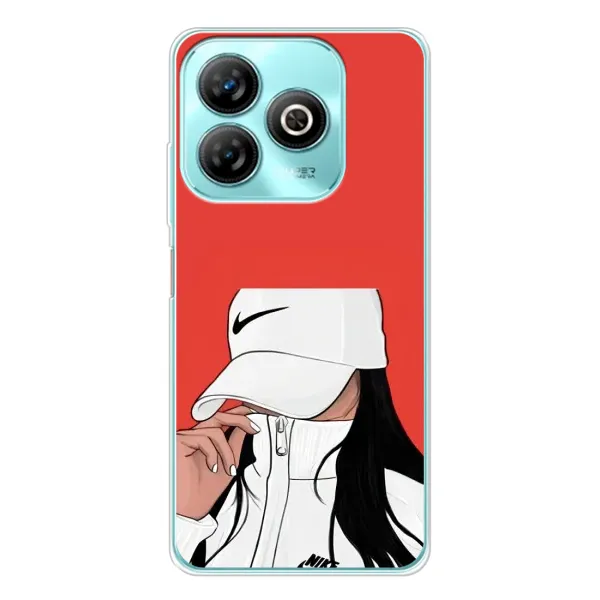 Чехол с рисунком «Девушка Nike» для ZTE Blade A75 Чехол с рисунком «Девушка Nike» для ZTE Blade A75