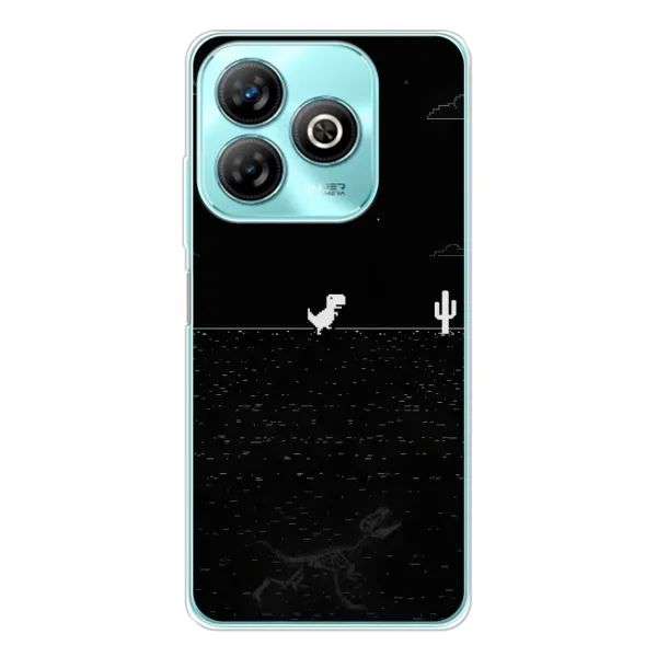 Чехол с рисунком «Динозаврик» для ZTE Blade A75 Чехол с рисунком «Динозаврик» для ZTE Blade A75