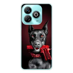 Чохол ДОБЕРМАН для ZTE Blade A75 (Доберман злий)