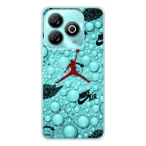 Силиконовый Чехол Nike Air Jordan на Блейд А75 (Джордан Найк)