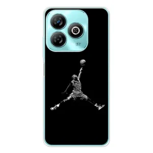 Силиконовый Чехол Nike Air Jordan на Блейд А75 (Джордан)
