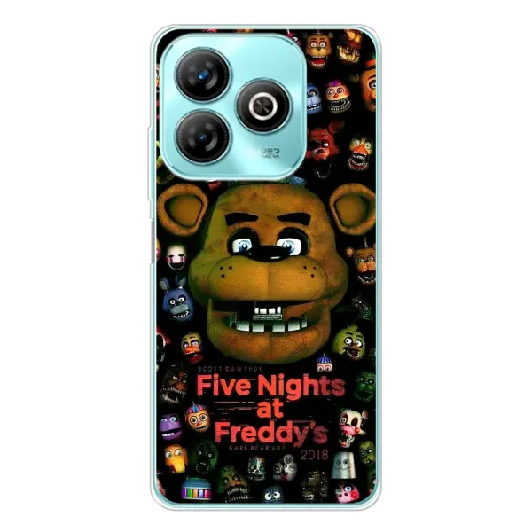 Чехол с рисунком «Freddy» для ZTE Blade A75 Чехол с рисунком «Freddy» для ZTE Blade A75