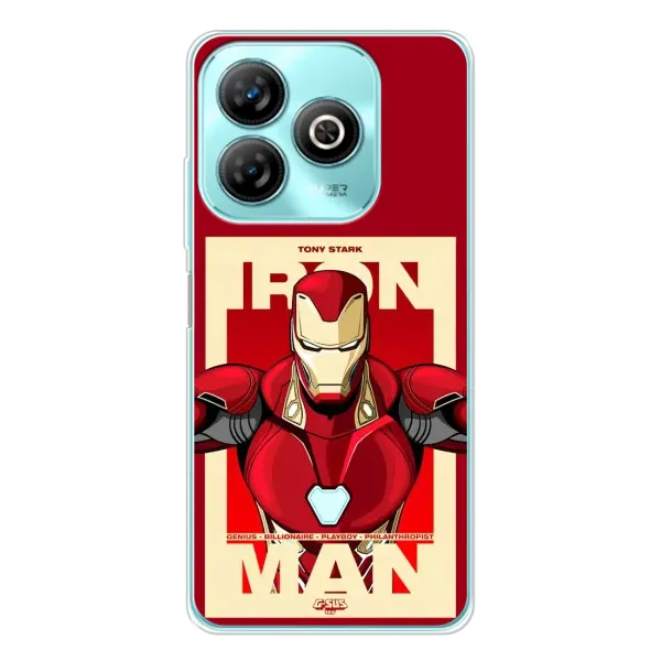 Чехол с рисунком «Iron man» для ZTE Blade A75 Чехол с рисунком «Iron man» для ZTE Blade A75