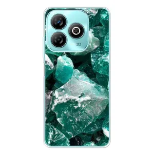 Чехол (Дорого -богато) на ZTE Blade A75 (Изумруд)