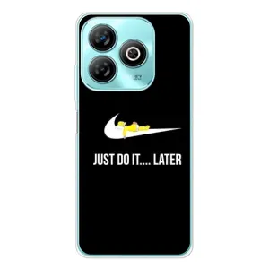 Силиконовый Чехол на ZTE Blade A75 с картинкой Nike (Later)
