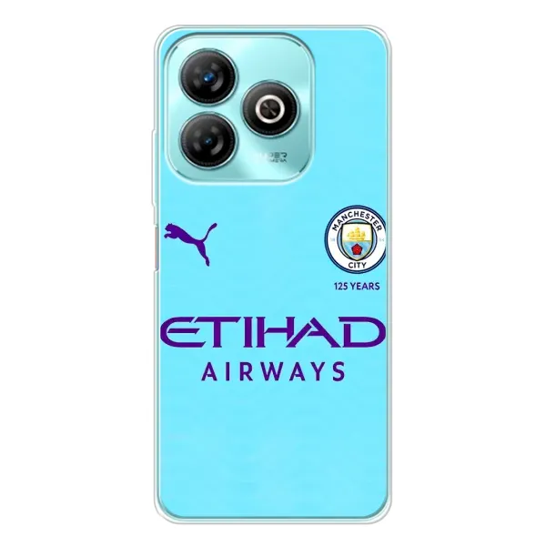 Чехол с рисунком «Man City» для ZTE Blade A75