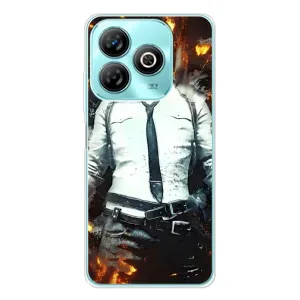 Чохол з картинкою "Герой Pubg" на ZTE Blade A75 (Man Пубг)