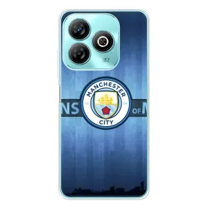 Силиконовые Чехлы принт Футбол на ZTE Blade A75 (ManCity)