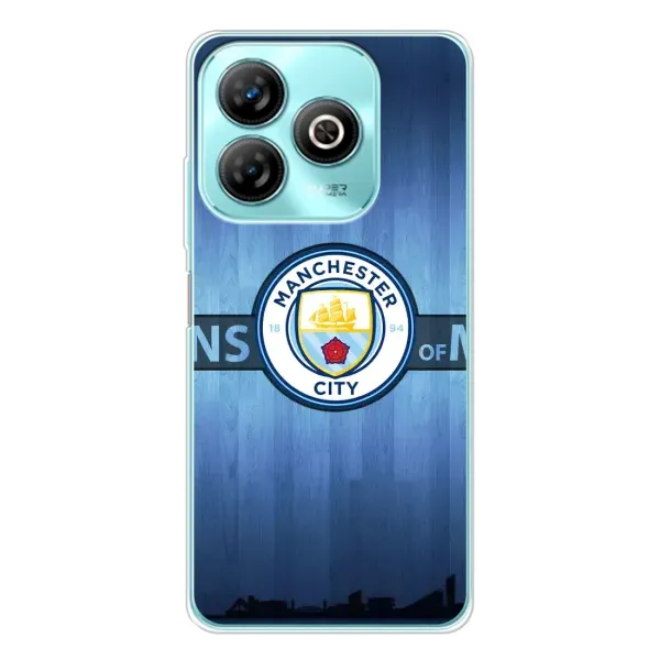 Чехол с рисунком «ManCity» для ZTE Blade A75