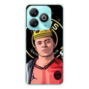Чохол (TPU) з Футболістом на ZTE Blade A75 (Mbappe King)