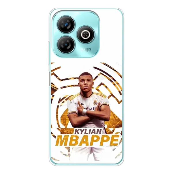 Чехол с рисунком «Мбаппе Реал» для ZTE Blade A75