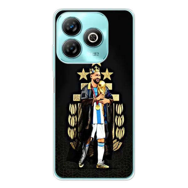 Чехол с рисунком «Месси король» для ZTE Blade A75 Чехол с рисунком «Месси король» для ZTE Blade A75
