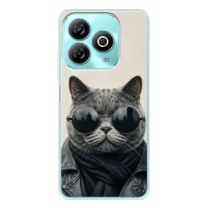 Чехол на тематику: Коты для ZTE Blade A75 (Модный кот)