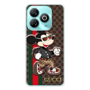 Чехлы Бренд GUCCI для ZTE Blade A75 (Маус Гуччи)