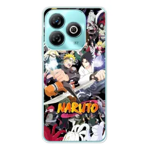 Купить Чехлы на телефон с принтом Anime для ZTE Blade A75 (Наруто постер)