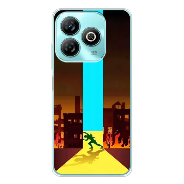 Чехол с рисунком «Освобождение» для ZTE Blade A75 Чехол с рисунком «Освобождение» для ZTE Blade A75