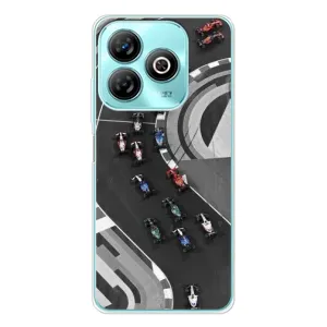 Чехол фильм Формула 1 для ZTE Blade A75 (Гонки ф1)