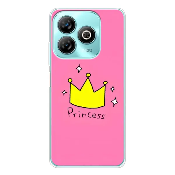 Чехол с рисунком «Princess» для ZTE Blade A75 Чехол с рисунком «Princess» для ZTE Blade A75