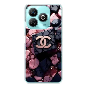 Чехол (Dior, Prada, YSL, Chanel) для ZTE Blade A75 (Шанель)