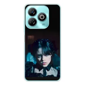 Чехлы с принтом Уэнсдей на ZTE Blade A75 (Танец Уэнсдей)