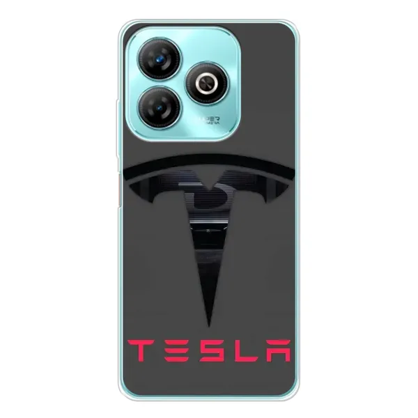 Чехол с рисунком «Logo TESLA» для ZTE Blade A75 Чехол с рисунком «Logo TESLA» для ZTE Blade A75