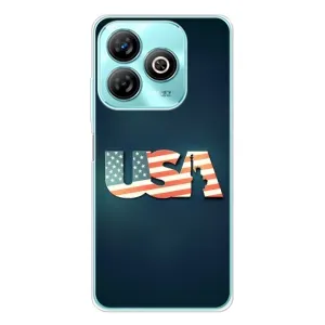 Чохол Прапор USA для ZTE Blade A75