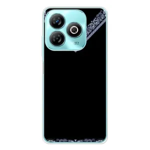 Силиконовый Чехол на ZTE Blade A75 (Воротник вышиванки)