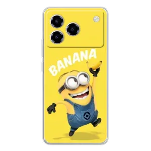 Мультяшный принт на Чехол для Блейд А76 (Banana)