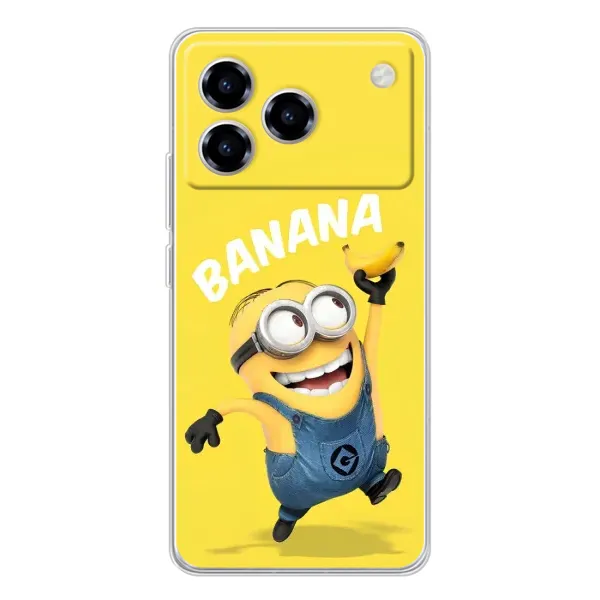 Чехол с рисунком «Banana» для ZTE Blade A76