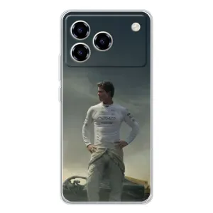 Чехол фильм Формула 1 для ZTE Blade A76 (Бред Питт)