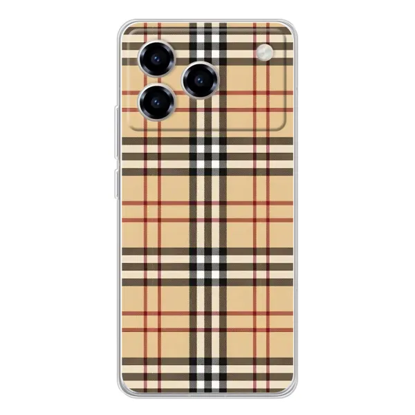Чехол с рисунком «Burberry стиль» для ZTE Blade A76 Чехол с рисунком «Burberry стиль» для ZTE Blade A76