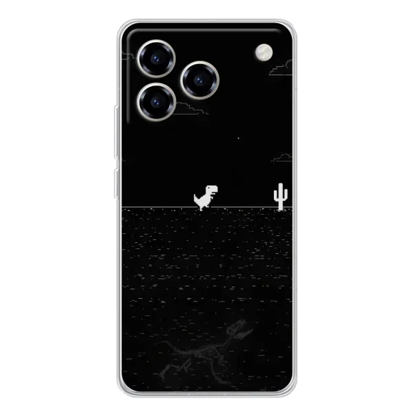 Чохол з малюнком «Динозаврик» для ZTE Blade A76 Чохол з малюнком «Динозаврик» для ZTE Blade A76