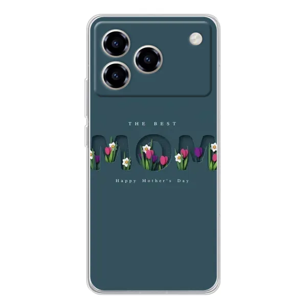 Чехол с рисунком «Ко дню мамы» для ZTE Blade A76 Чехол с рисунком «Ко дню мамы» для ZTE Blade A76