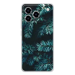 Чехол Новогодняя Елка на ZTE Blade A76 (Ель)