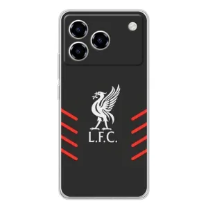 Силиконовые Чехлы принт Футбол на ZTE Blade A76 (Эмблема Liverpool)
