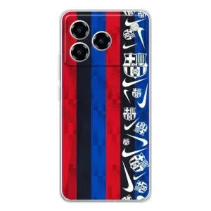 Чехол для ZTE Blade A76 (Барселона) (Фанат Барсы)