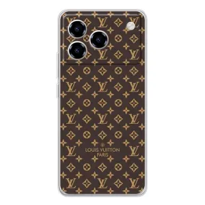 Чехол Стиль Louis Vuitton на ZTE Blade A76 (Фон Луи Виттон)