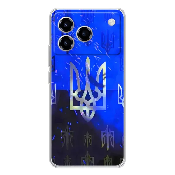 Чехол с рисунком «Герб» для ZTE Blade A76