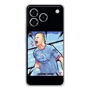 Чехлы с принтом для ZTE Blade A76 Футболист (гол Эрлинг Холланд)
