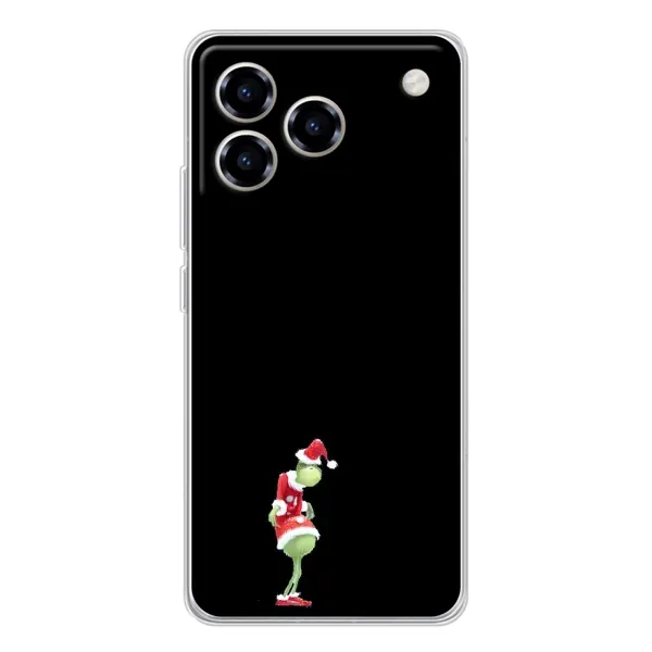 Чехол с рисунком «Гринч на чорном» для ZTE Blade A76 Чехол с рисунком «Гринч на чорном» для ZTE Blade A76